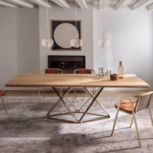 Bontempi Casa Delta Dining Rectangular Table