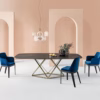 Bontempi Casa Delta Fixed Dining Table 