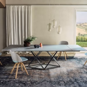 Bontempi Casa Delta Rectangular Extending Dining Table