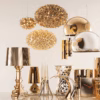 Bourgie Metallic Table Lamp by Kartell