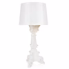 Bourgie White/Gold Table Lamp by Kartell