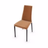 Calligaris Aida Soft 'Softer' Dining Chair - Cognac