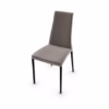 Calligaris Aida Soft 'Softer' Dining Chair - Mud Brown