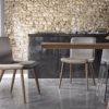 Annie Chair - 4 Leg Wooden Finish by Calligaris