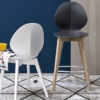 Calligaris Basil Wood + Plastic Stool