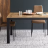 Duca Fixed Melamine Table by Calligaris