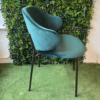 Calligaris Holly Dining Chair in Forest Green Ex-display