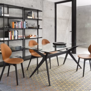 Calligaris Kent Glass Rectangular table