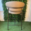 Calligaris Oleandro Fixed Barstools in Bronze & Deserto