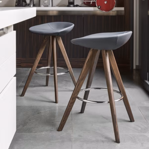 Palm Wood Stool by Calligaris