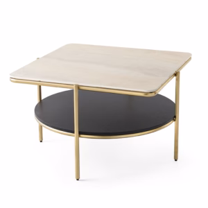 Puro Ceramic Square Coffee Table by Calligaris