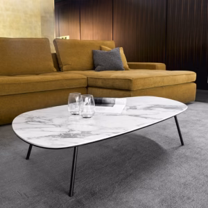 Tweet Ceramic Coffee Table by Calligaris