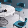 Vortex Ceramic Table by Calligaris