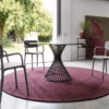 Vortex Glass Table by Calligaris