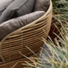 Cane-line Basket lounge chair, incl. Cane-line AirTouch cushion set