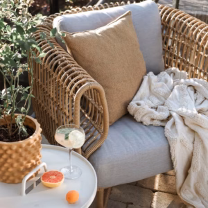 Cane-line Outdoor Nest Lounge Chair in 2 Different Colours