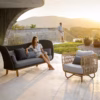 Cane-line Outdoor Nest Lounge Chair in 2 Different Colours