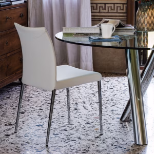 Cattelan Italia Anna Chair Fabric Leather Upholstery