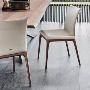 Cattelan Italia Arcadia Low Chair, Fabric, Nubuck, Leather Upholstery