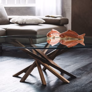 Cattelan Italia Atari Glass Coffee Table Round, Square & Rectangular