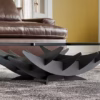 Cattelan Italia Atlas Glass Coffee Table, Square, Round & Oval