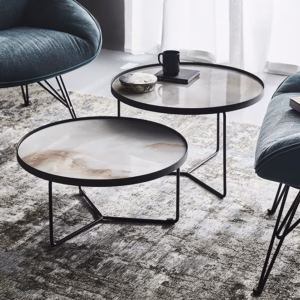 Cattelan Italia Billy Keramik Coffee Table, Round