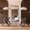 Carioca Rectangular/Shaped Table by Cattelan Italia 