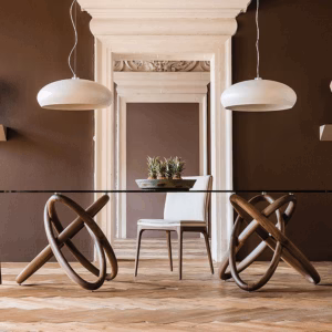 Carioca Rectangular/Shaped Table by Cattelan Italia 