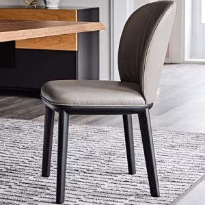 Cattelan Italia Chris Dining Chair, fabric, synthetic nubuck, micro nubuck, synthetic leather, soft leather