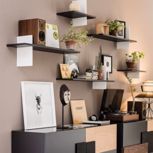 Cattelan Italia Cross Shelf, lacquered wood
