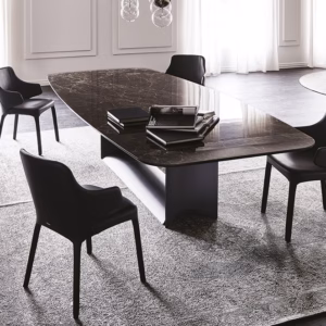 Cattelan Italia Dragon Keramik Dining Table, rectangular, shaped