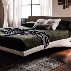 Cattelan Italia Dylan Bed, Fabric, Synthetic Nubuck, micro nubuck, synthetic leather, soft leather