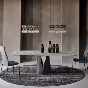 Cattelan Italia Giano Keramik Dining Table, round, rectangular, shaped