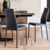 Cattelan Italia Kay Couture Chair, synthetic nubuck, synthetic leather, soft leather