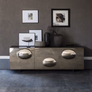 Cattelan Italia Paramount Sideboard, 2 or 3 doors, moka, white, graphite or titanium