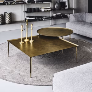 Cattelan Italia Spillo Coffee Table, square, round