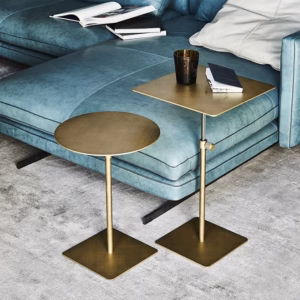 Cattelan Italia Step Adjustable Side Table, square, round