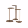 Cattelan Italia Sting Brushed Coffee Side Table Ø21 x H 50cm In-stock