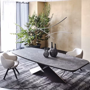 Cattelan Italia TYRON Keramik Premium Table, shaped