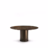 Eforma Cilindro Fixed Dining Round in Glass, Ceramic, Wood or Marble