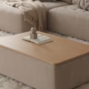 Sits Cleo Footstool with Box and Veneer Top