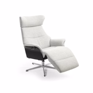 Conform Air With Footrest Armchair Lounge Chair Swivel Base in Fabric or Leather