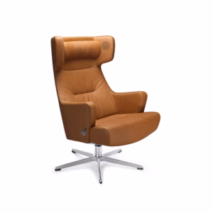 Conform Myplace Armchair Lounge Chair Swivel Base in Fabric or Leather