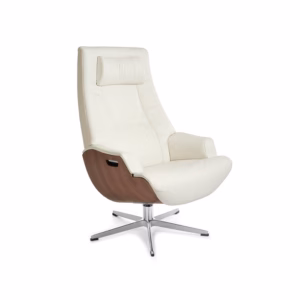 Conform Partner Armchair Lounge Chair Swivel Base in Fabric or Leather