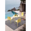 Connubia Calligaris Easy Outdoor Round or Square Patio Table