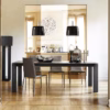 Sigma Glass Extending Table by Calligaris Connubia