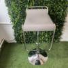 Connubia Superstar Swivel Gaslift Stool in Grey Ex-Display