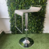 Connubia Superstar Swivel Gaslift Stool in Grey Ex-Display