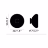 Tom Dixon Brass Void Wall Light