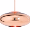 Tom Dixon Copper Wide Pendant Light